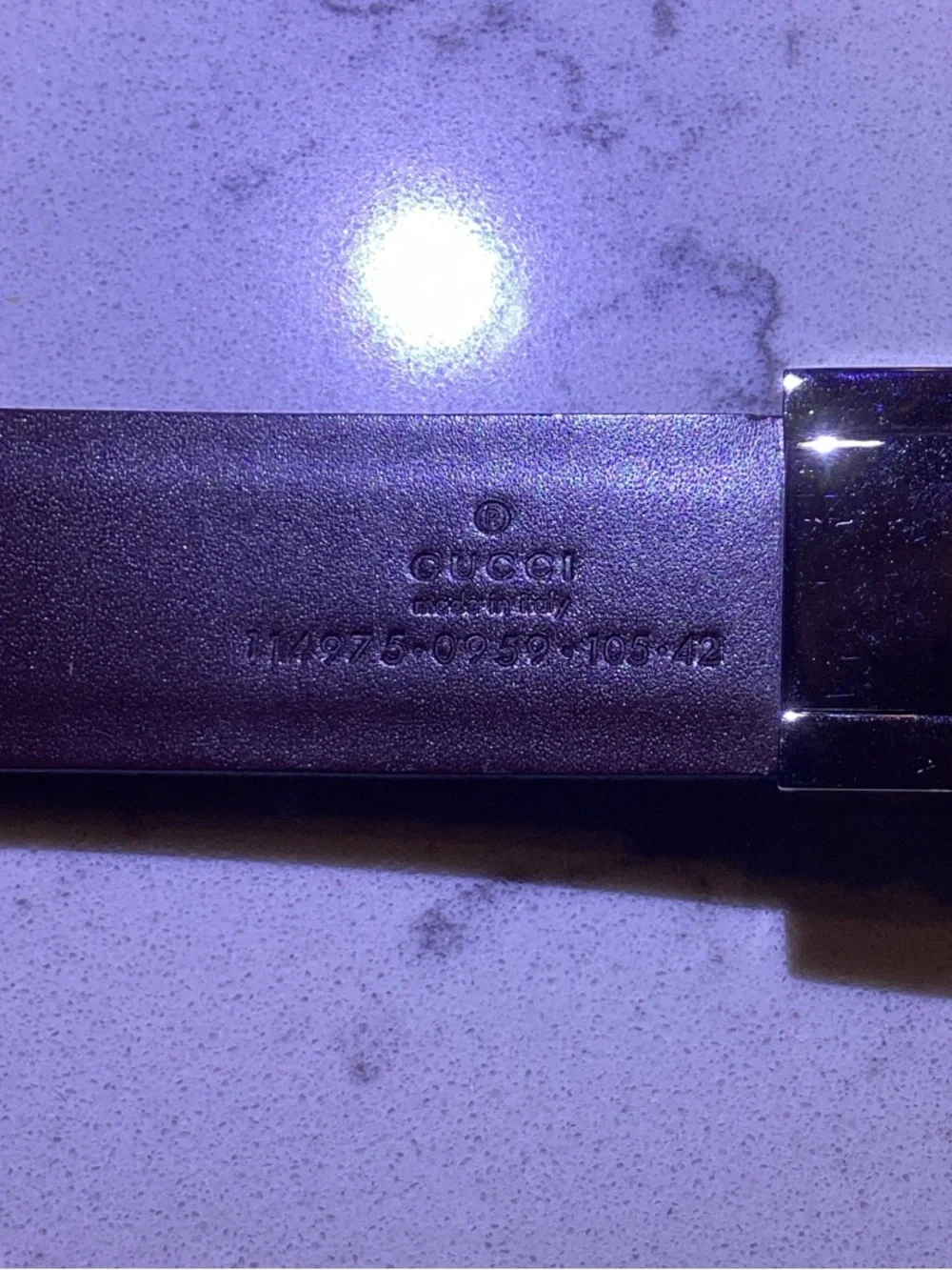 Men’s Gucci belt